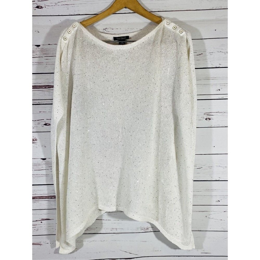 WHBM Womens Cape Poncho Size XS Handkerchief Hem White House Black Market